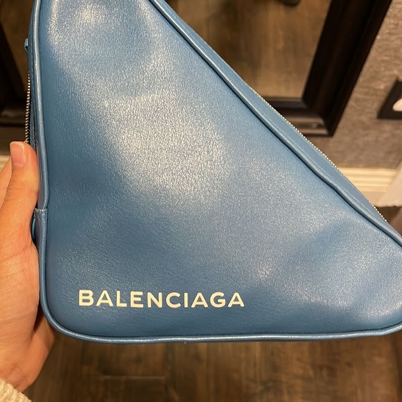 Balenciaga Medium Triangle Clutch Pouch - Picture 8 of 8